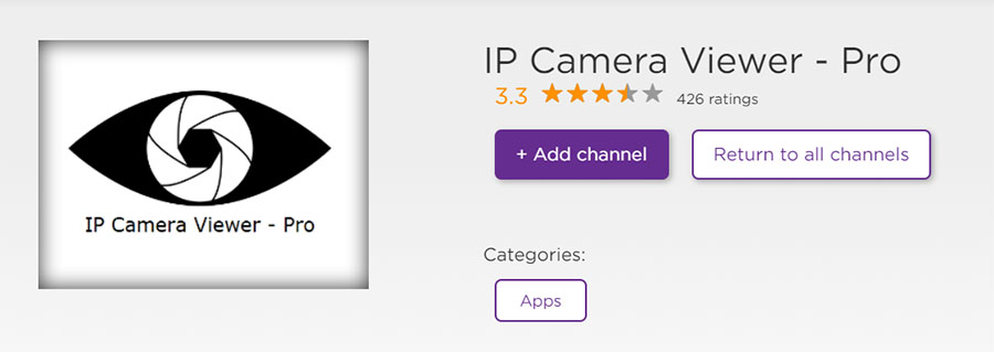 IP Camera Viewer Pro Screenshot - Smaller