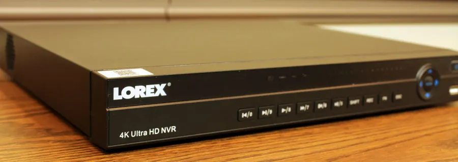 Lorex 4K NVR (attribution required) - Smaller