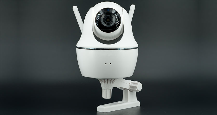 Wireless PTZ Security Camera: with Wifi, ethernet, GSM; Baby Cam