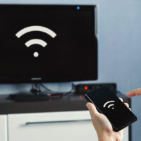 Connectivity Between Smart TV and Smartphone Through a WiFi Connection
