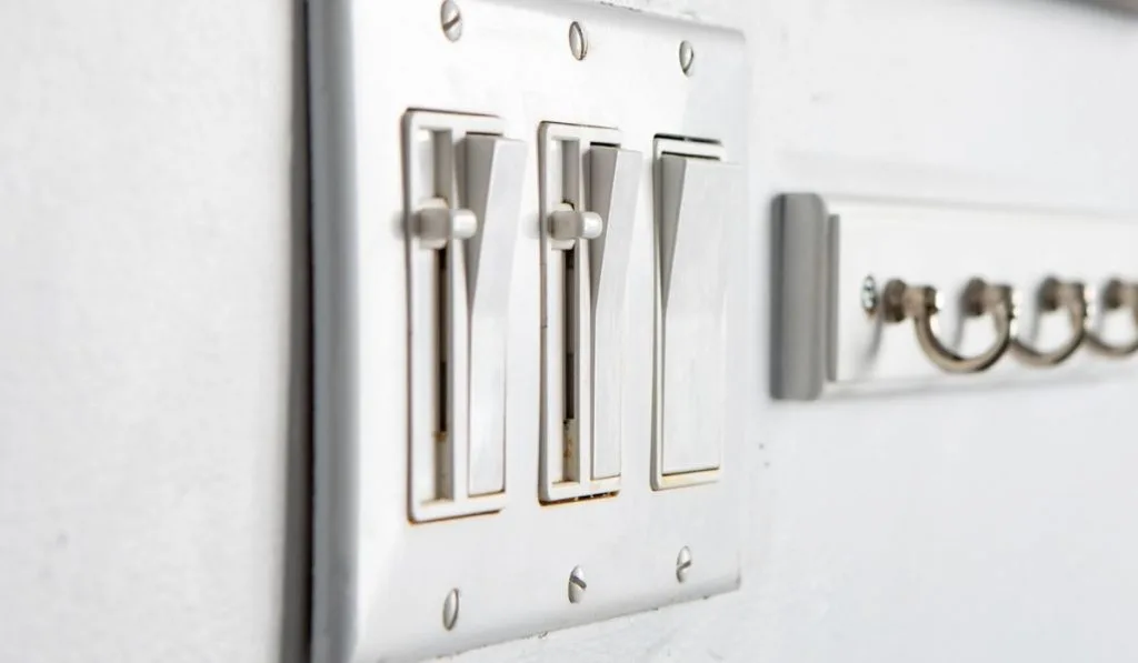 2 Dimmable Light Switches and 1 Normal Switch