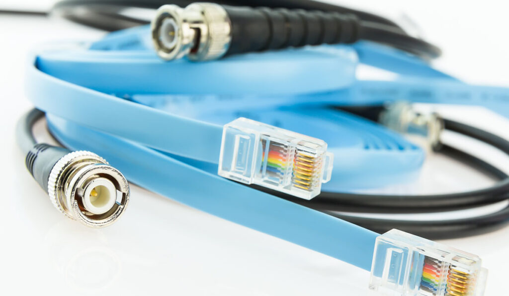 BNC and Ethernet Connectors