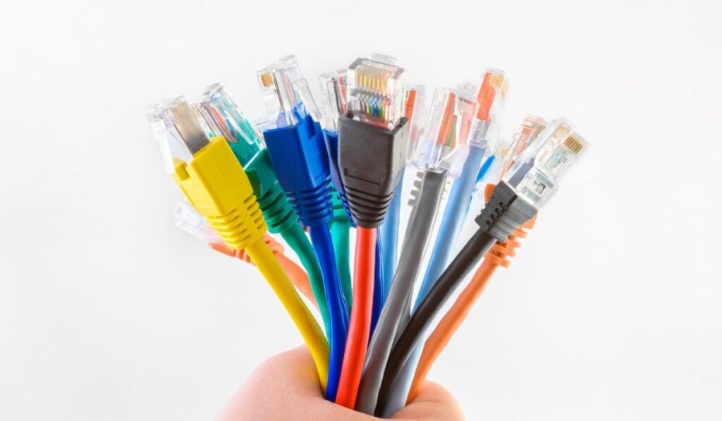 Colorful ethernet cables