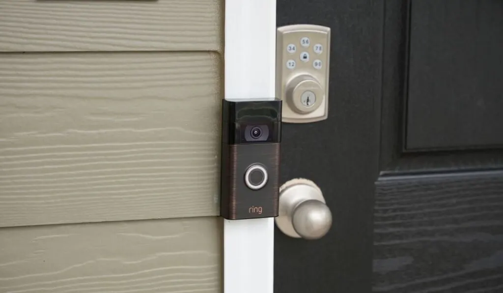 Ring Doorbell on new home