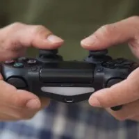 the new sony dualshock 4 controller for PlayStation 4