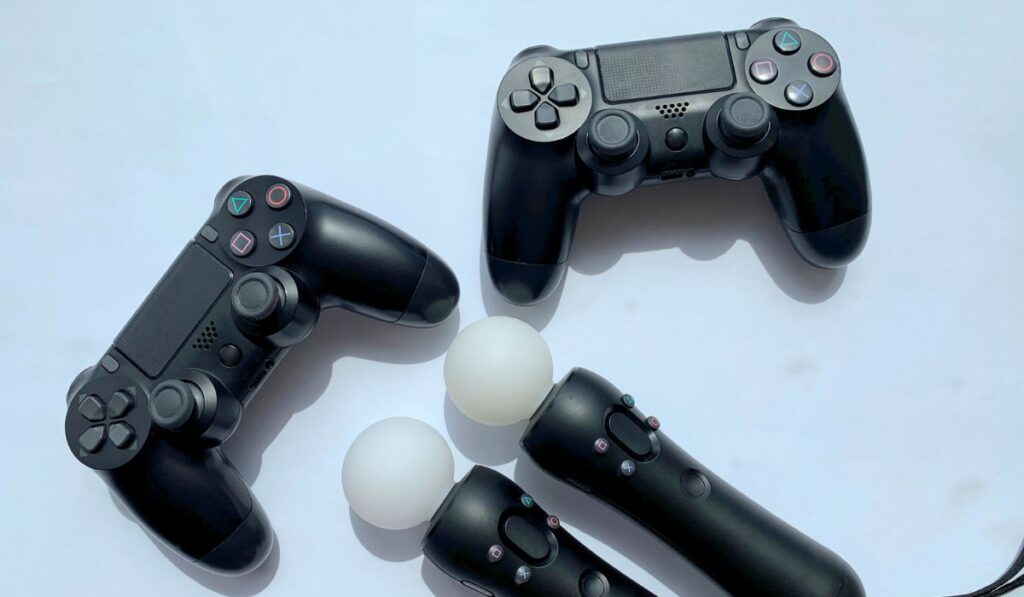 Joysticks for game consoles motion controller