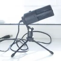 A microphone for your computer. Remote microphone with USB port