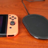 Nintendo Switch and wireless charger