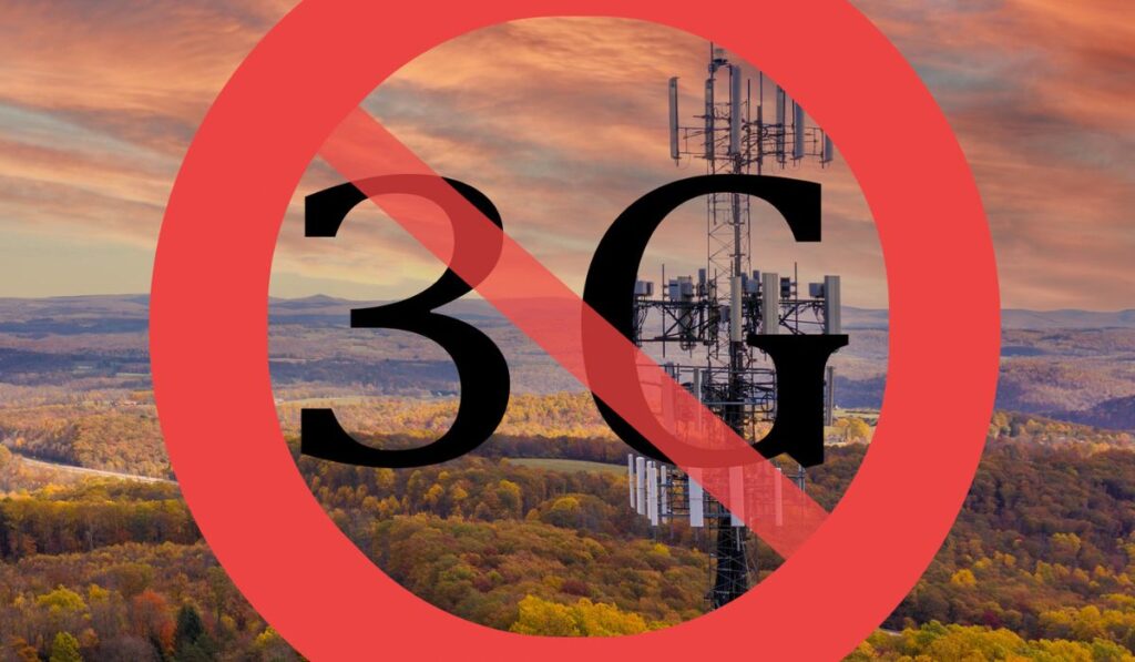 Concept for the closure of 3G wireless cellular networks