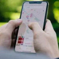 Maps on Iphone