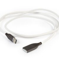 Cable USB-A to USB-C on a white background