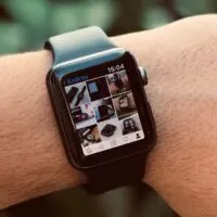 Wearing an Apple Watch