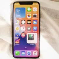 iPhone running iOS 14