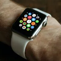 Apple watch on man's arm