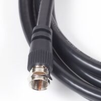 Black Coaxial Cable