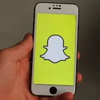 Snapchat on the phone