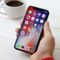 Working on iPhone X