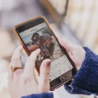 Checking Instagram post