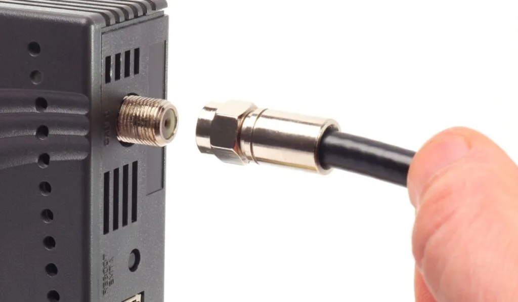 Coaxial Cable to modem