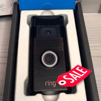 Ring Doorbell with Sale Tag