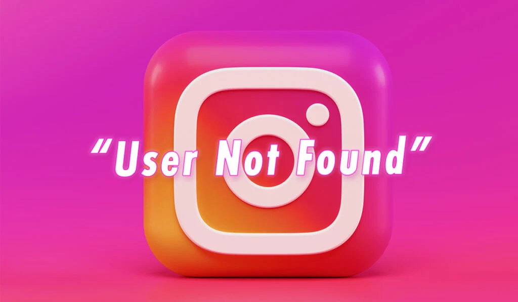 ПОЛЬЗОВАТЕЛЬ Instagram НЕ НАЙДЕН