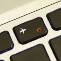 Computer f7 key turn on off flight airplane safe mode